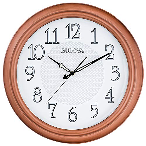 Bulova Providence Wall Clock, Copper