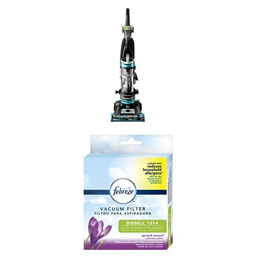 BISSELL CleanView Pet Vacuum + Febreze Filter Bundle