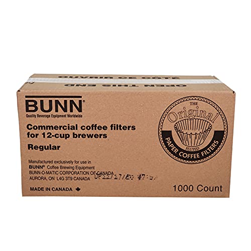 BUNN 12-Cup Commercial Coffee Filters