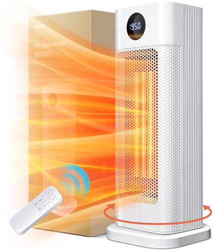 Burlan Portable Electric Heater with Thermostat