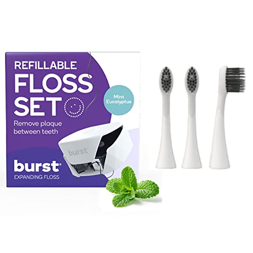 BURST Replacement Brush Head and Expanding Floss Bundle