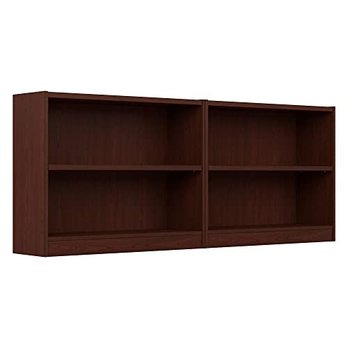 Bush Furniture Universal 2 Shelf Bookcase Set