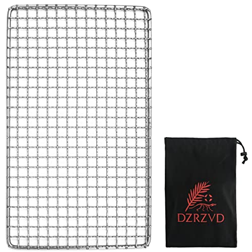 Bushcraft Backpacker's Grill Grate - Stainless Steel Mesh