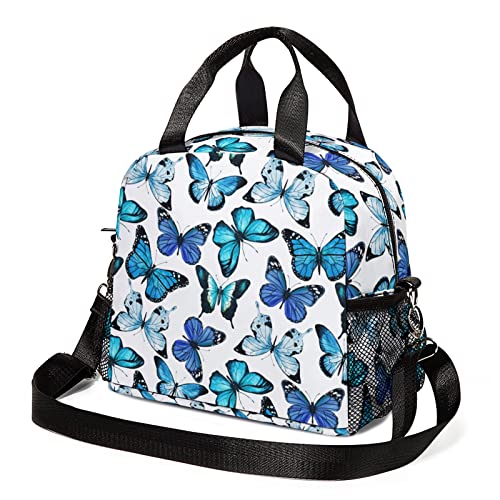 Butterfly Lunch Box with Adjustable Shoulder Strap