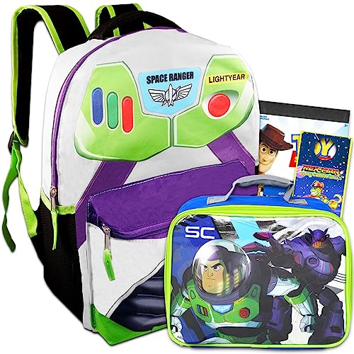 Buzz Lightyear Backpack with Lunch Box Set