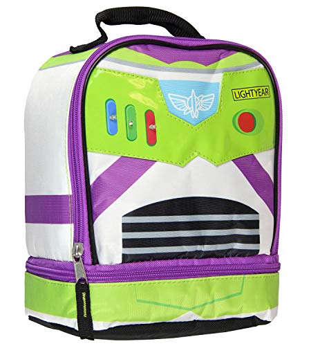 Buzz Lightyear Dual Compartment Insulated Lunch Bag Tote