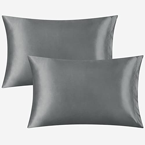 BYSURE Satin Pillowcases - Silk Soft Pillow Cases for Hair and Skin