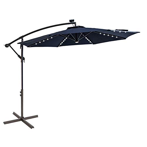 C-Hopetree 10 ft Offset Outdoor Patio Umbrella