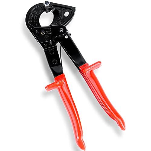 Cable Cutters - Sanuke Ratcheting Cable Cutters Heavy Duty for Electricians