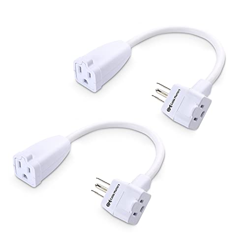 Cable Matters 2-Pack Short Extension Cord