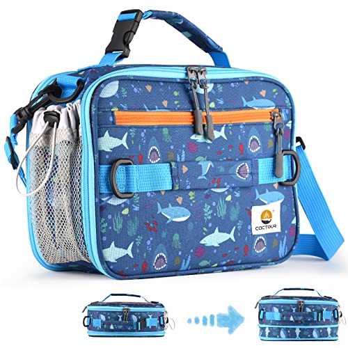 CaCTOUR Insulated Lunch Bag for Kids