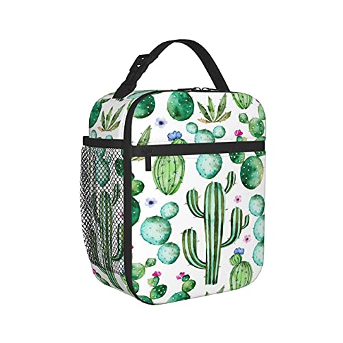 Cactus Lunch Box Insulated Lunch Bag