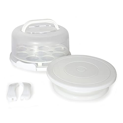 Cake Container with Lid and Handle
