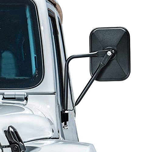 CALBEAU Jeep Mirrors - Side View Mirrors for Jeep Wrangler