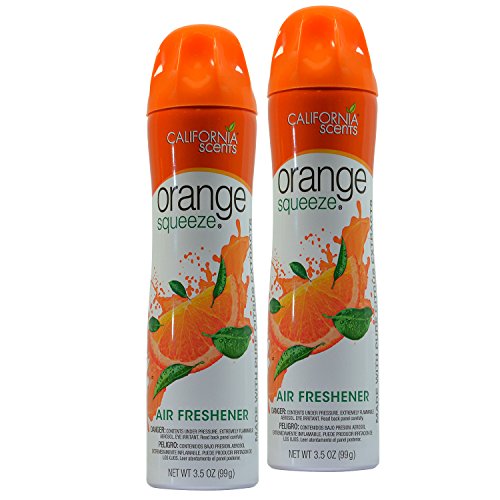 California Scents Orange Squeeze Air Freshener Spray