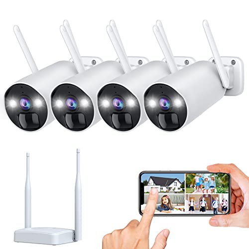 Camcamp Wireless Home Security Camera System 2K