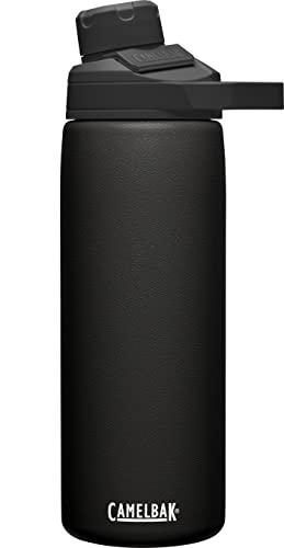 CamelBak Chute Mag 20oz Vacuum Insulated Stainless Steel Water Bottle, Black