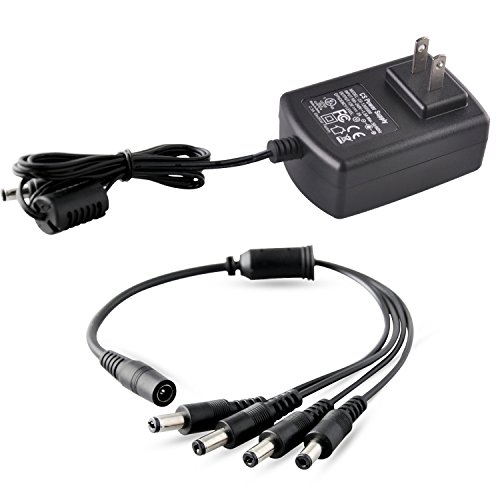Camera Power Adapter with Splitter