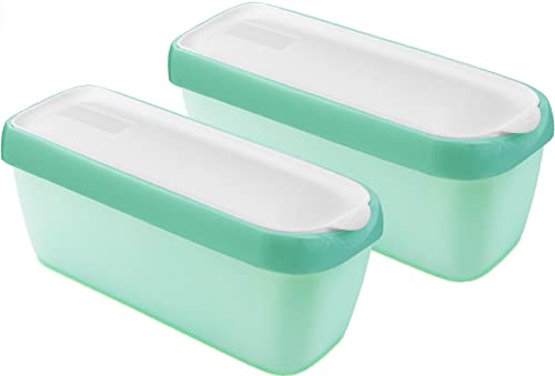 CAMKYDE Ice Cream Containers - Set of 2