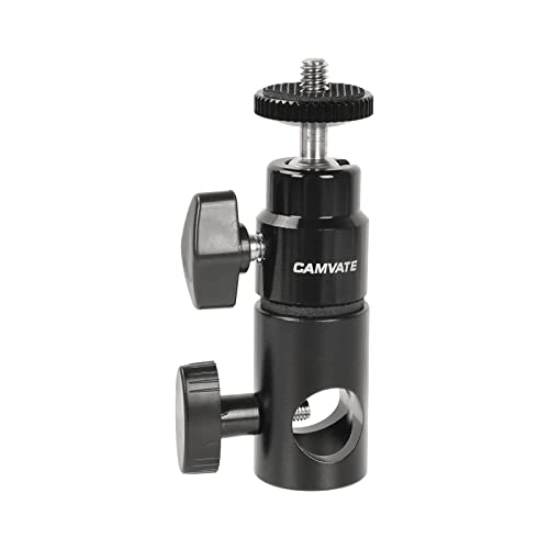 CAMVATE Light Stand Mount Articulated Mini Ball Head