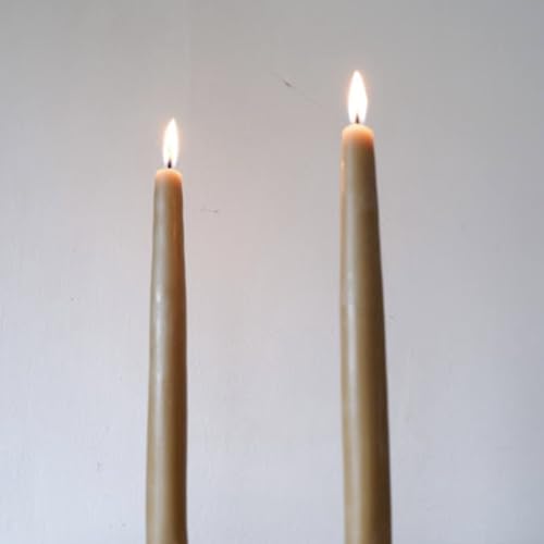 Pure Bayberry & Beeswax Taper Candles - 8 inch Pair
