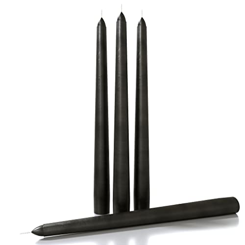 CANDWAX 10 inch Taper Candles Set of 4 - Halloween Candle Sticks