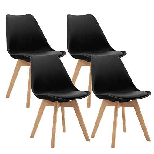 CangLong Modern DSW Side Wood Legs Chairs