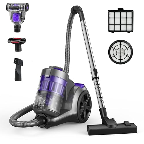 Aspiron Bagless Canister Vacuum Cleaner