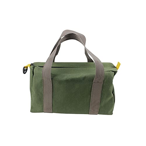 Canvas Tool Bag With Wide Mouth - Large Capacity, Durable
