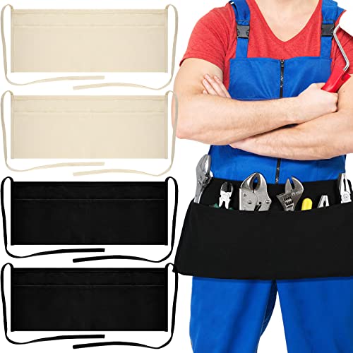 Canvas Work Waist Apron Unisex Tool Apron