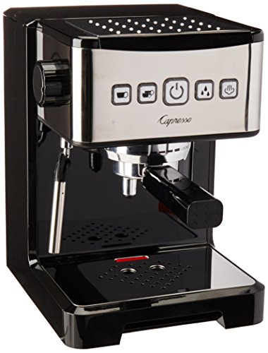 Capresso Ultima Pro Espresso Machine, Black/Stainless Steel