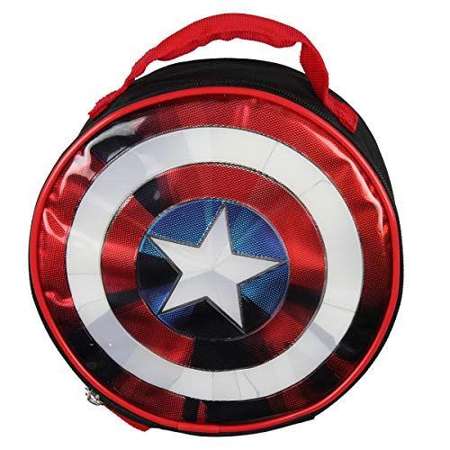 Captain America Shield Lunch Box Bag