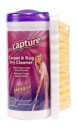 Capture Carpet & Rug Dry Cleaner - Powerful and Safe Carpet Cleaning Solution