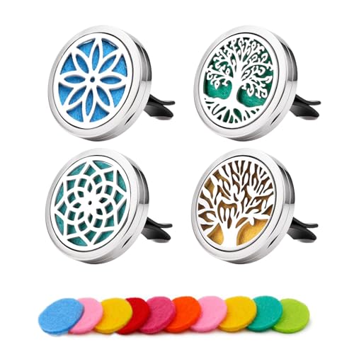 Car Diffuser Aromatherapy Essential Oil 4 Pack