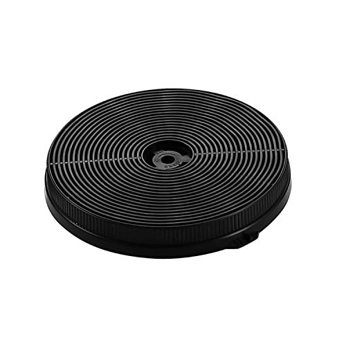 Carbon Filter (CF-A) for SNDOAS Under Cabinet Range Hood Model GF23 TF23, Round Filter, Replacement Charcoal Vent Filter