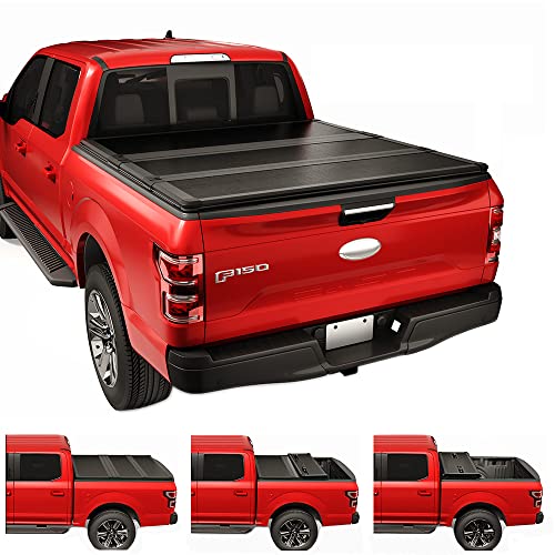 CARMOCAR Truck Bed Cover Replacement for Dodge Ram 1500 2500 Crew Cab