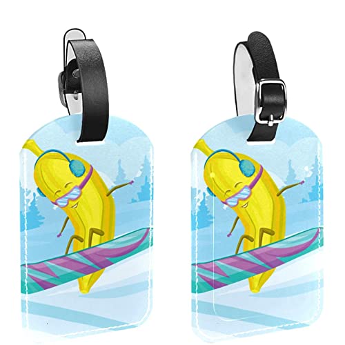 Faucet Banana Luggage Tag Privacy Cover for Travel Bags