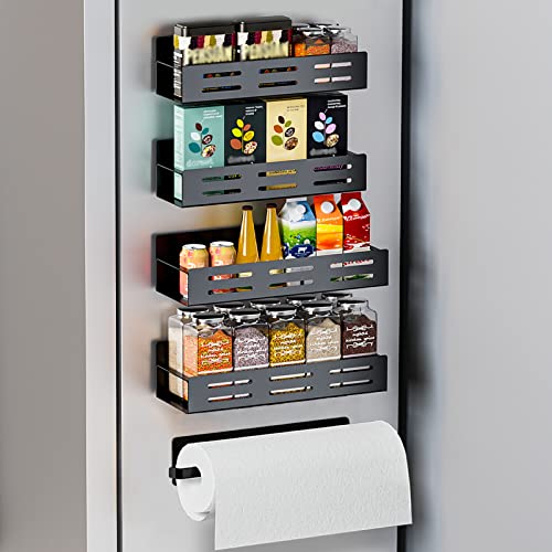Carwiner Magnetic Spice Rack for Refrigerator