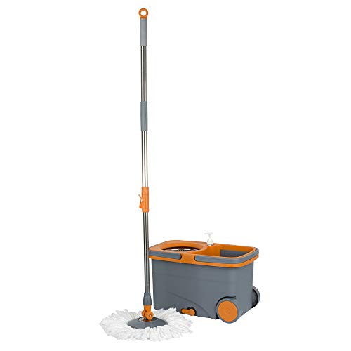 Casabella Microfiber Spin Mop and Bucket System
