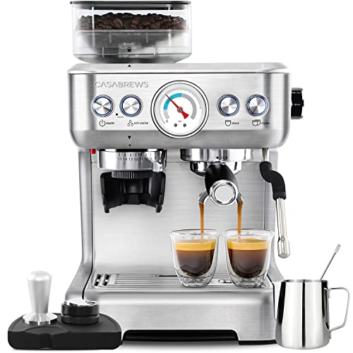 CASABREWS Professional Espresso Machine With Grinder