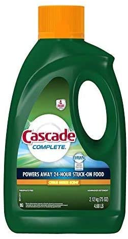 Cascade Citrus Breeze Gel Dishwasher Detergent - Pack of 2