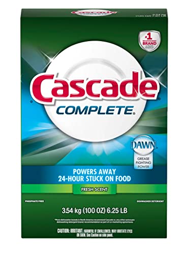 Cascade Complete Dishwasher Detergent, Fresh Scent