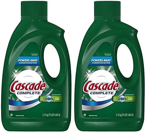 Cascade Complete Gel Dishwasher Detergent - 75 oz