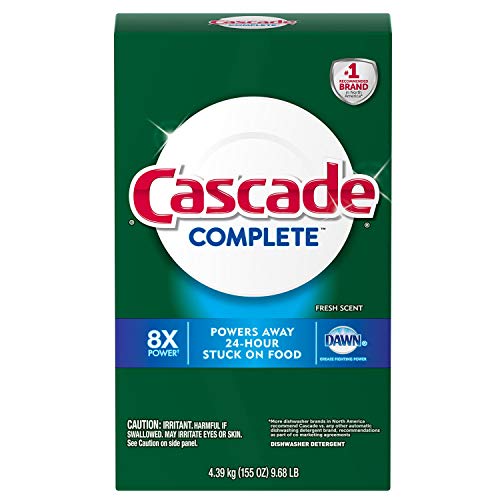 Cascade Complete Powder Dishwasher Detergent, Fresh Scent (155 oz.)