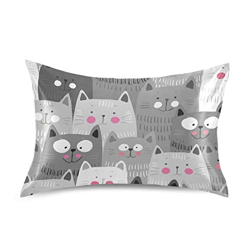 Cat Satin Pillowcases
