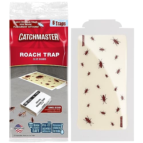 Catchmaster Roach Trap Glue Boards - Effective Insect & Roach Killer