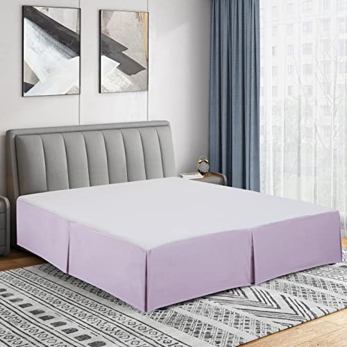 Cathay Home Bed Skirt - Lavender, Queen Size