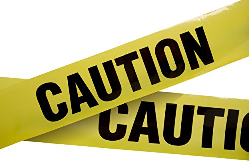 Caution Party Tape for Halloween and Construction Parties