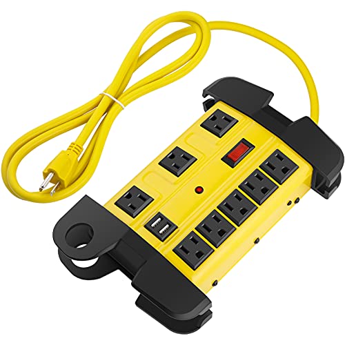 CCCEI Heavy Duty Power Strip with USB - Reliable and Efficient Workshop Power Solution