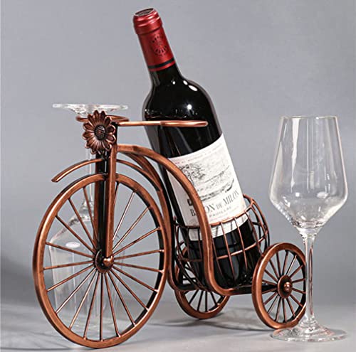 Vintage Bicycle Wine Rack and Table Decoration by CdyBox